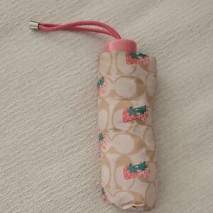Coach Strawberry Umbrella